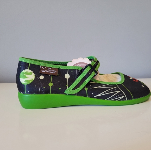 Hot Chocolate Chocolaticas Zodiac Taurus Mary Janes, BNWT, Size 35 - Picture 8 of 11